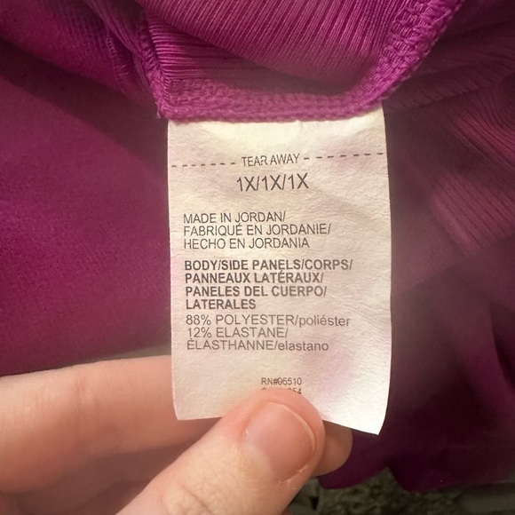 Under Armour Women's Long Sleeve Tee - Purple - Picture 4 of 4